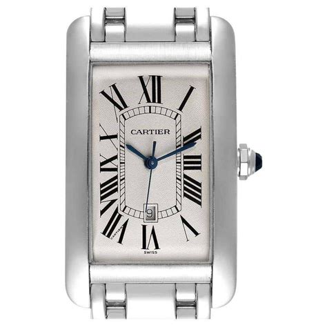 cartier 1741 tank american on wrist|cartier american watches.